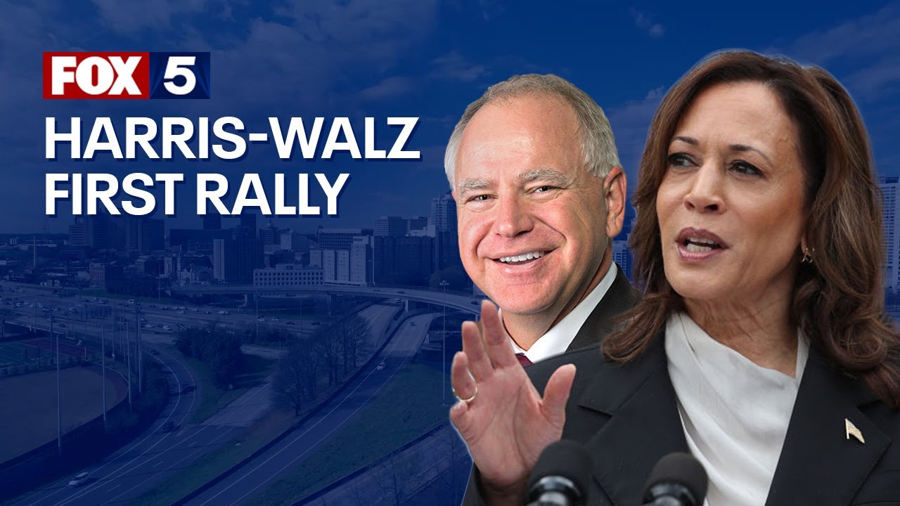 WATCH LIVE: Kamala Harris, Tim Walz rally in Philly