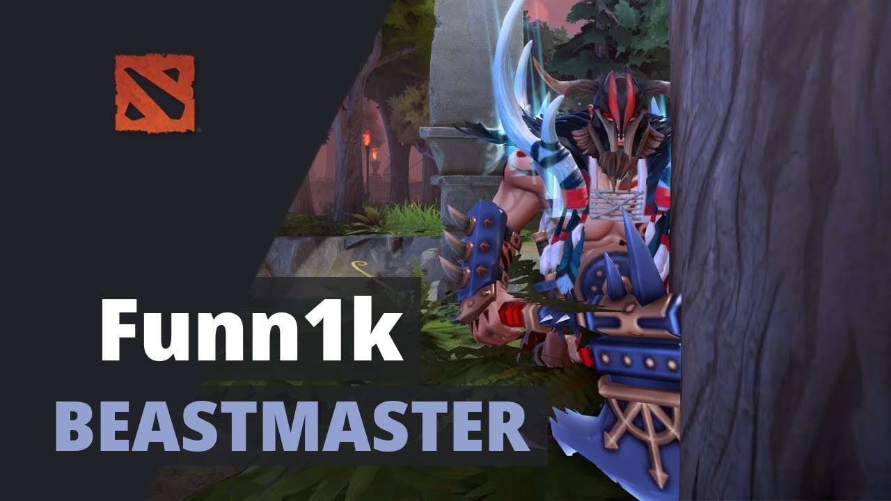 Funn1k plays Beastmaster Dota 2 Full Game
