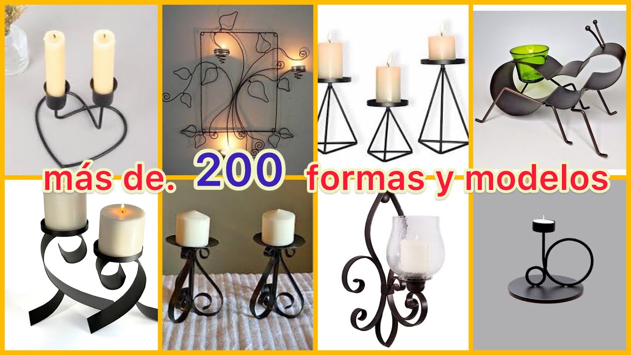 Beautiful wrought iron chandelier designs. Over 200 shapes and models.*🕯️🕯️