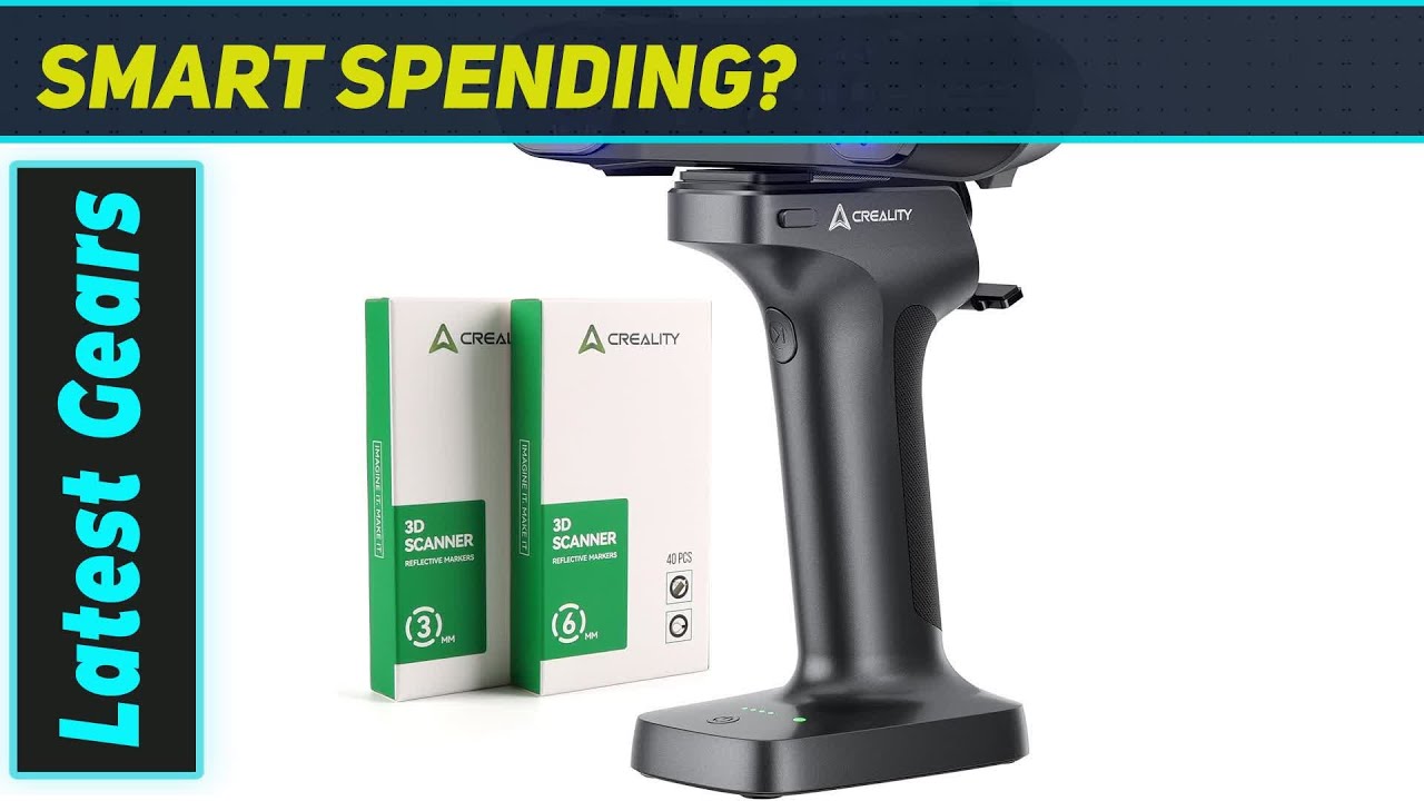 Creality 3D Scanner RaptorX - Best Handheld Wireless 3D Scanner for Precision