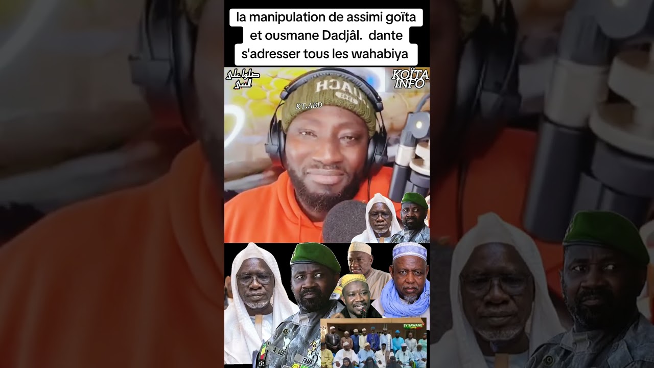 La manipulation de assimi goïta et Dadjâl Haïdara contre les imams de wahabiyaw sunnites dante vs a
