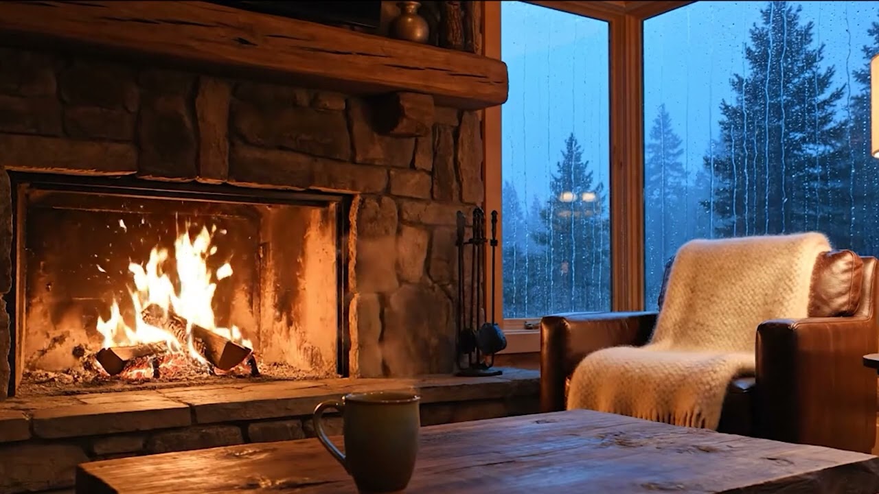 Rustic Hearth ASMR: Crisp & Clear Fire Sounds Full HD 🔥