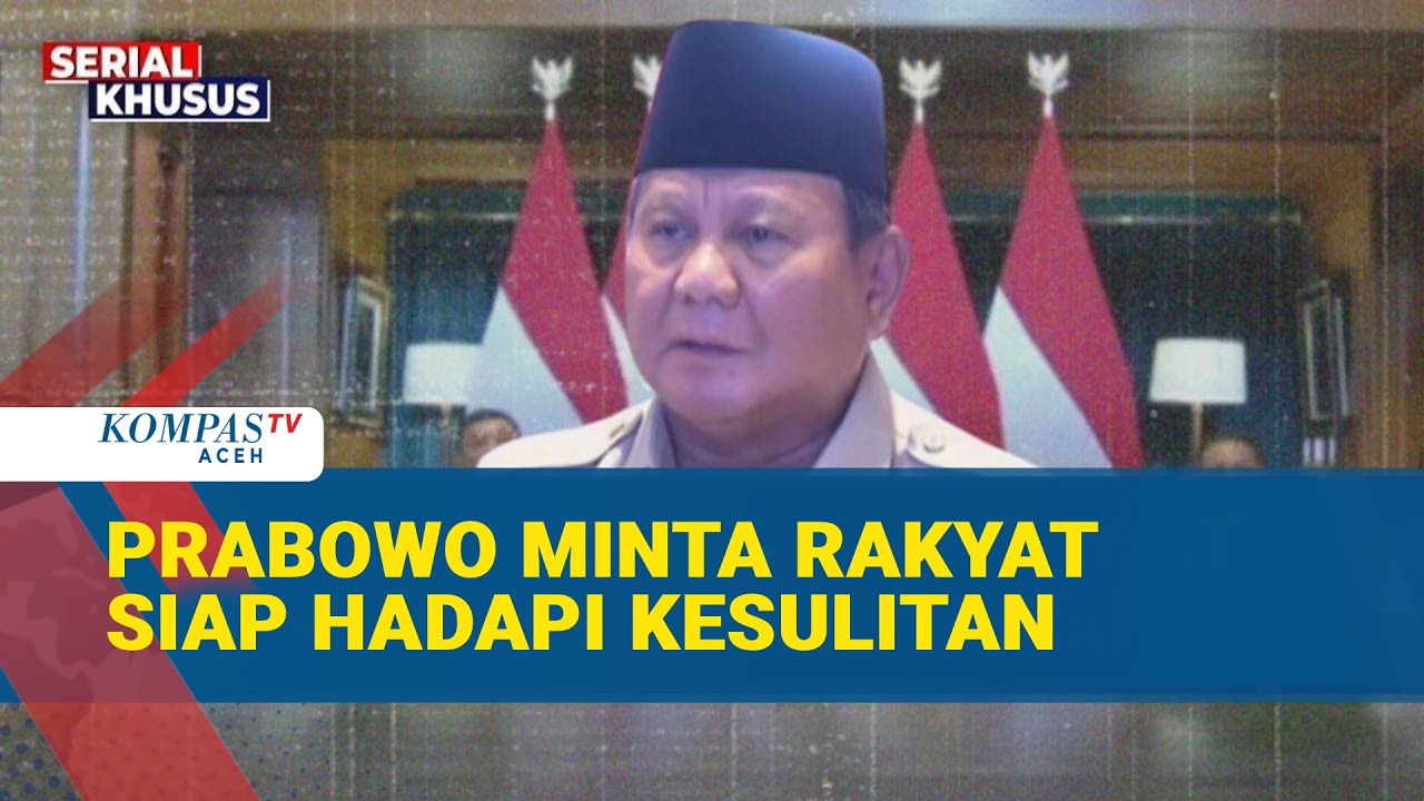 Prabowo Soal Perang Timur Tengah: Kita Harus Siap Menghadapi Kesulitan