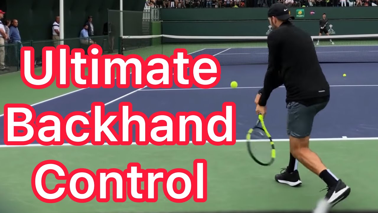 Ultimate Two Handed Backhand Control (3 Simple Tennis Tips)
