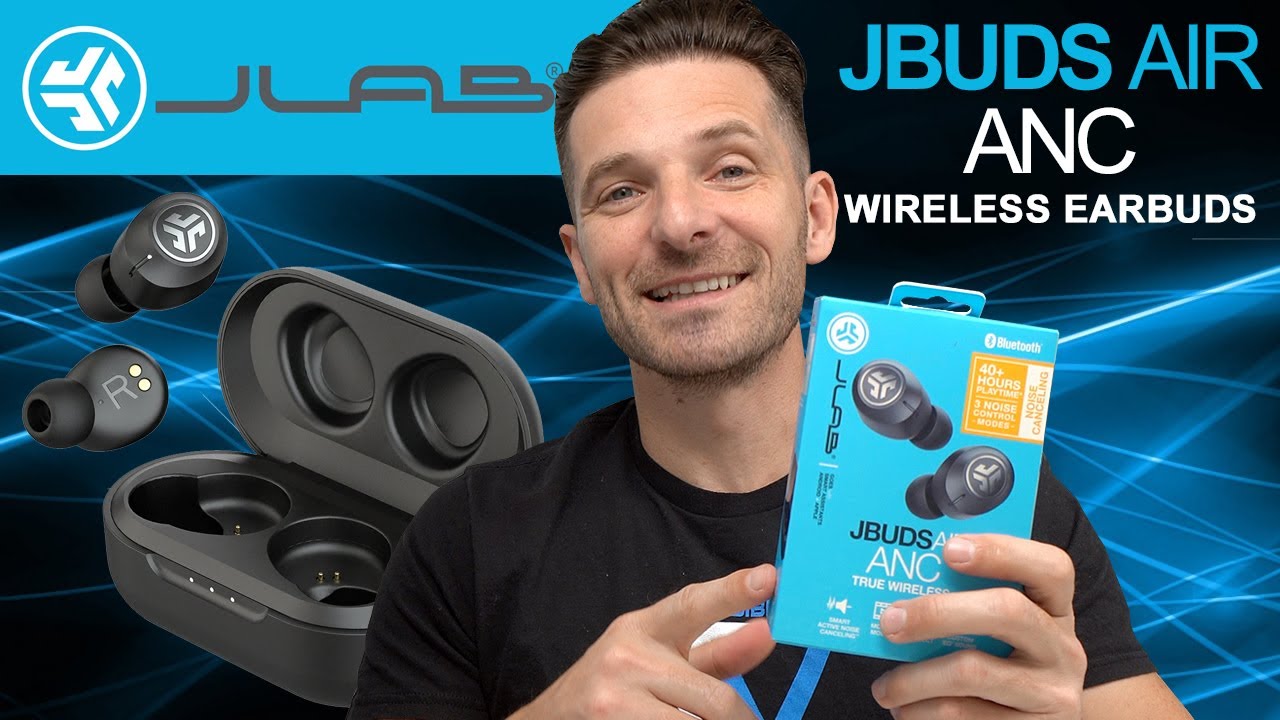 Беспроводные наушники JLab JBuds Air ANC True Wireless: распаковка и обзор (тест музыки и звонков)