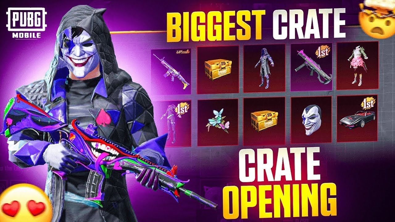 😱 OMG !! THE FOOL JOKER SUIT & FOREST ELF SUIT CRATE OPENING WITH FOOL M416 ON-HIT EFFECT IS BACK
