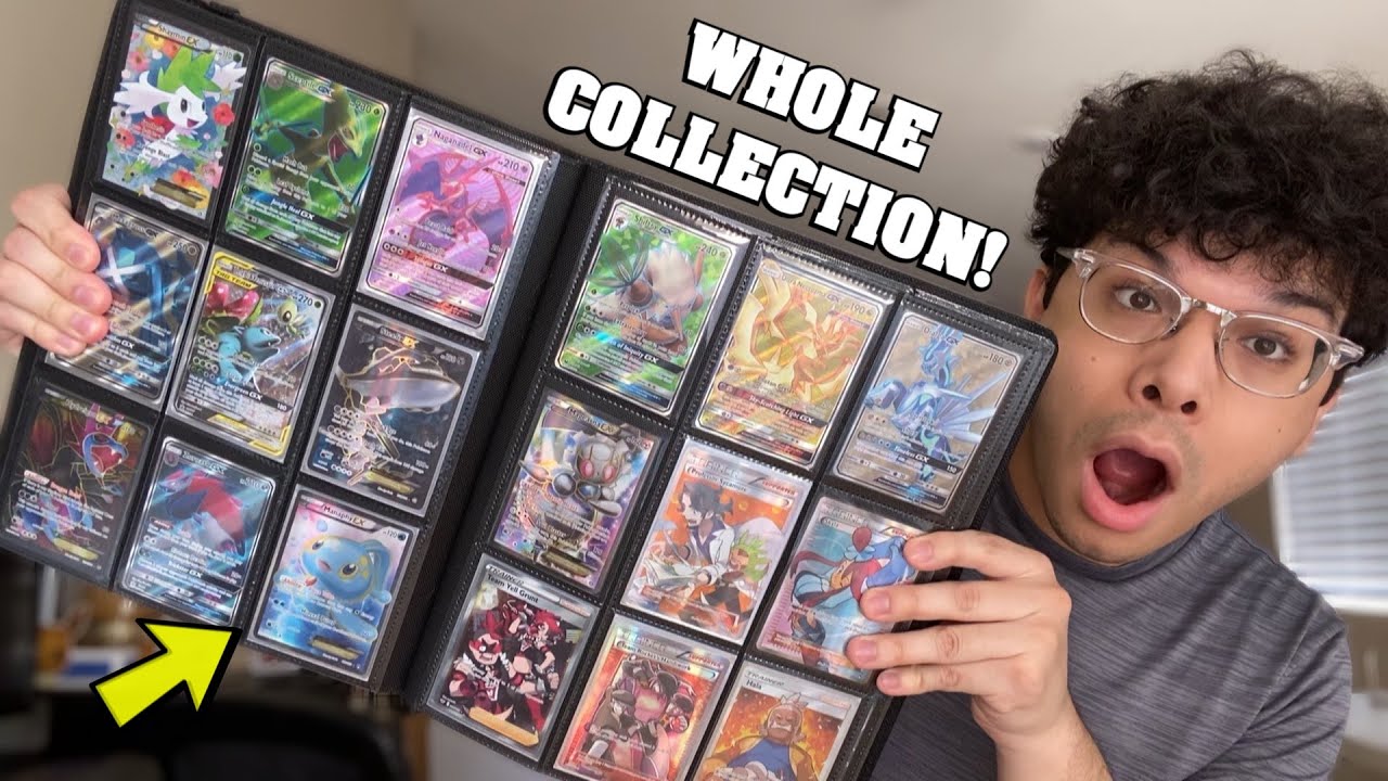 MY ENTIRE POKEMON CARD BINDER of FULL ART ULTRA RARES! *CRAZY COLLECTION*