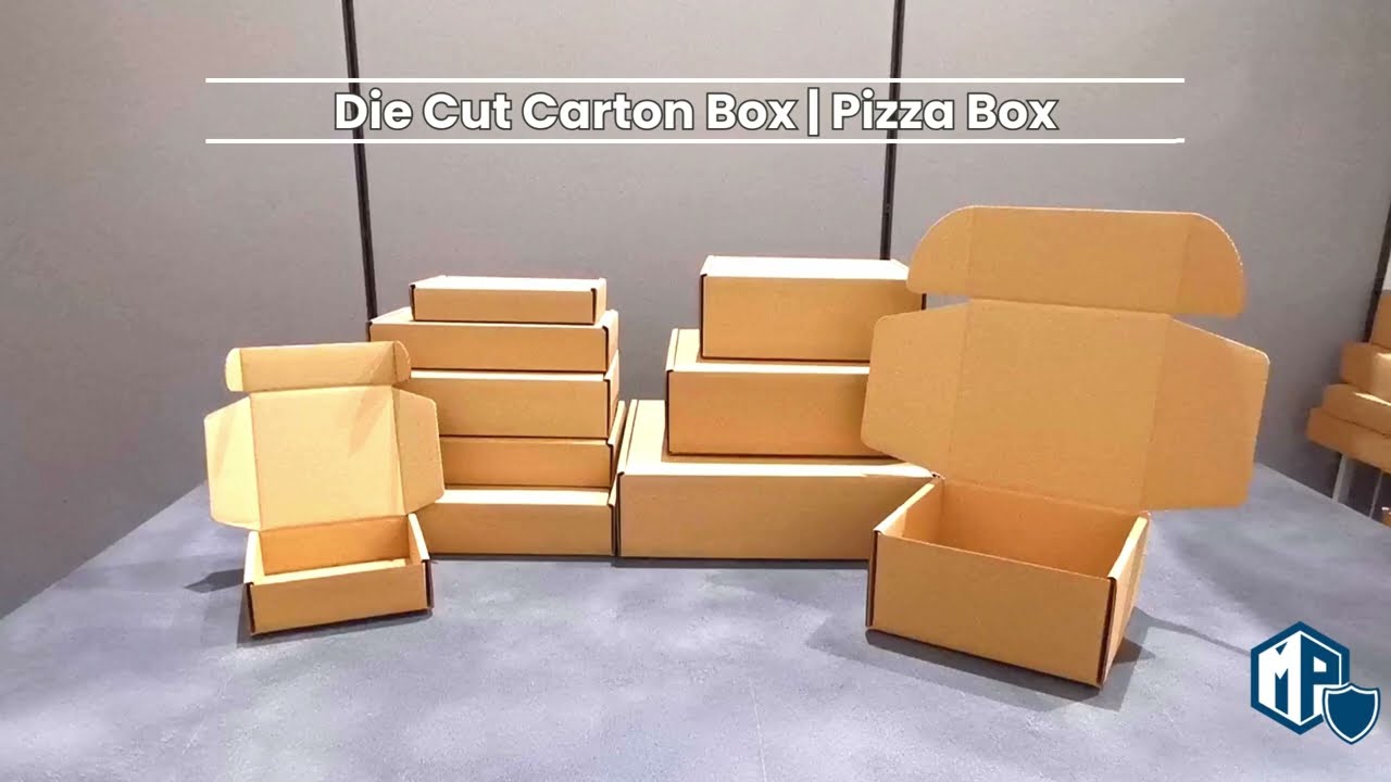 Introduce Carton Box - T Series | Die Cut Pizza Box style