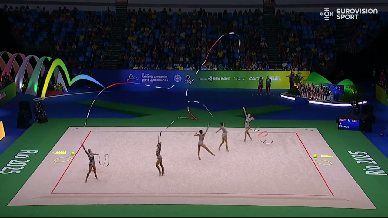 BULGARIA group 5 RIBBONS 27,75 - WCh Rio 2025