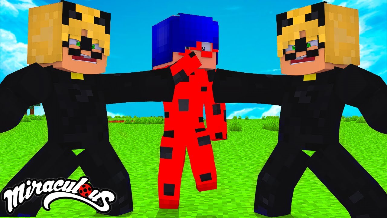 Minecraft: COPYCAT! COPIARAM O CAT NOIR - #20 MIRACULOUS AS AVENTURAS DE LADYBUG E CAT NOIR [KEDD3K]