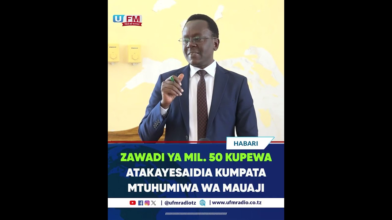 RC CHACHA ATANGAZA DONGE LA MILIONI 50 ATAKAYESAIDIA KUPATIKANA MTUHUMIWA WA MAUAJI TABORA