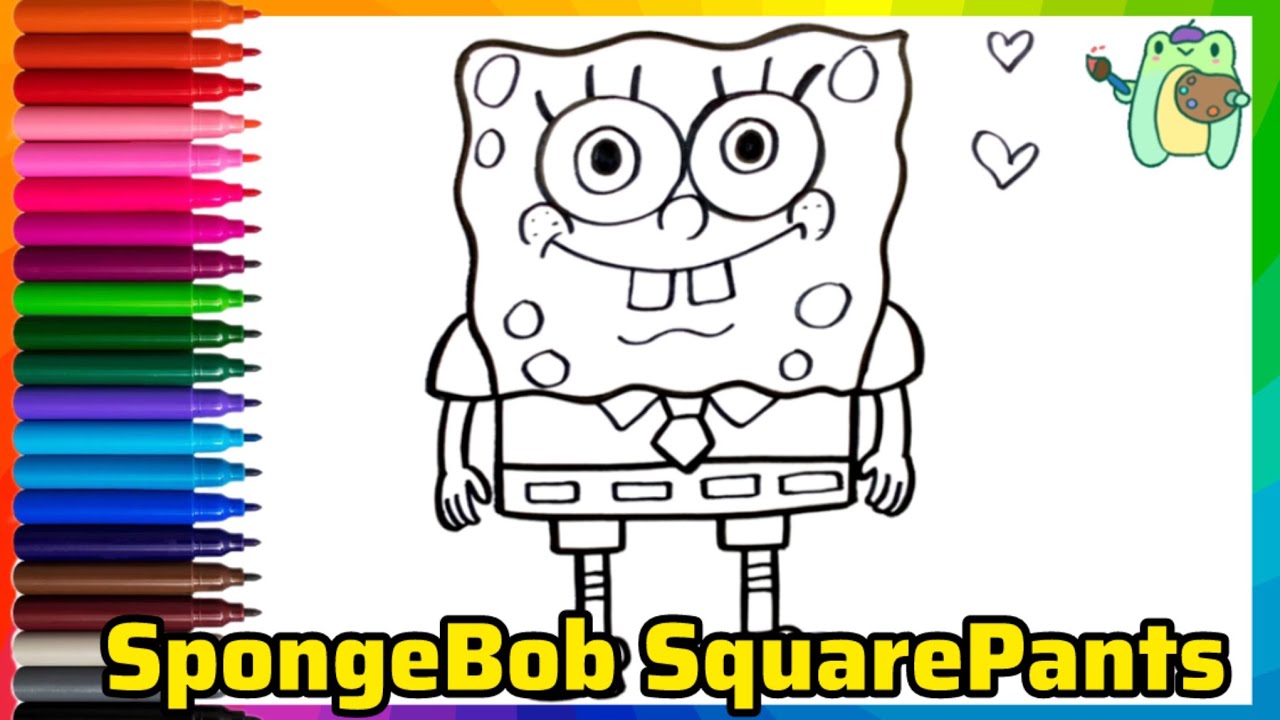 How To Draw Spongebob Squarepants Easy | Spongebob Drawing | Drawings For Kids (2026)
