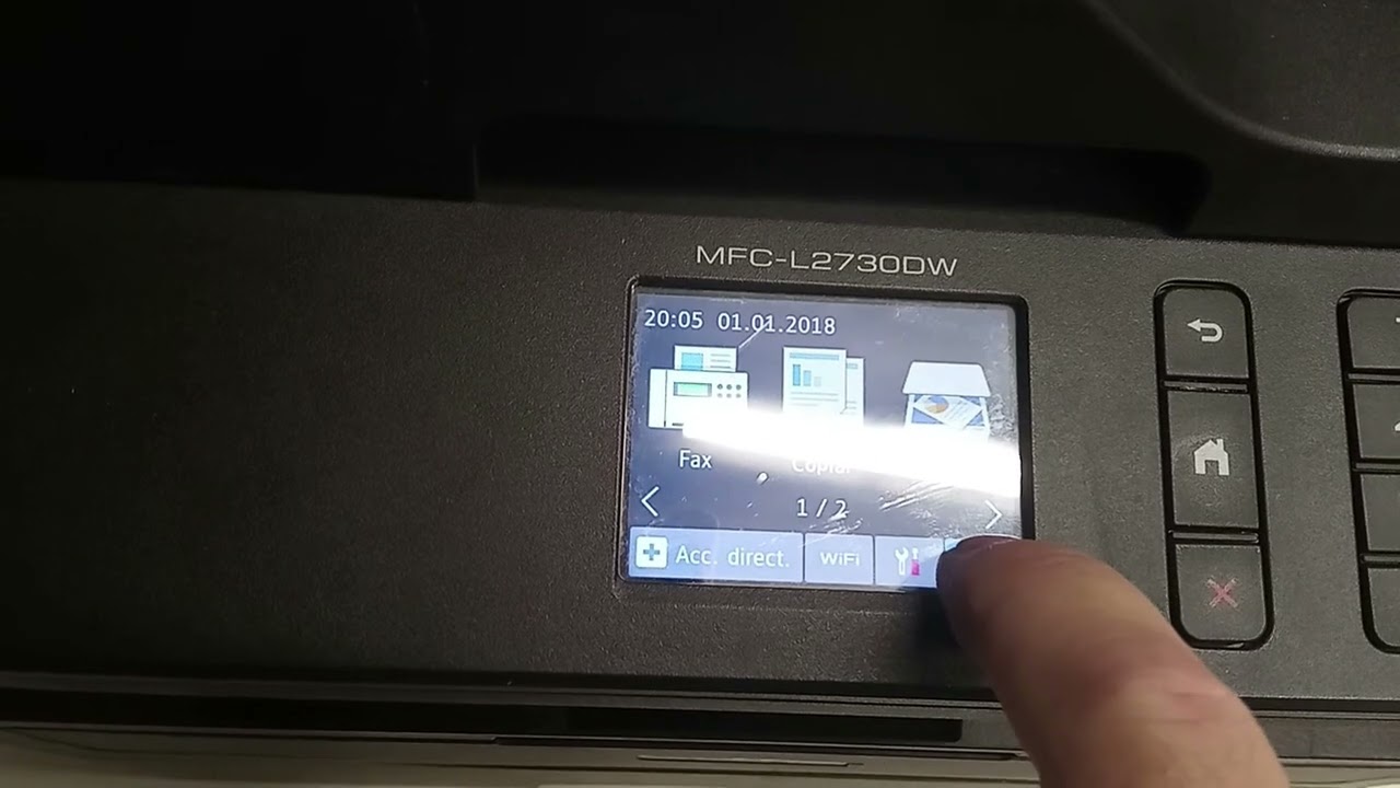 Brother MFC-L2730DW resetear tambor.