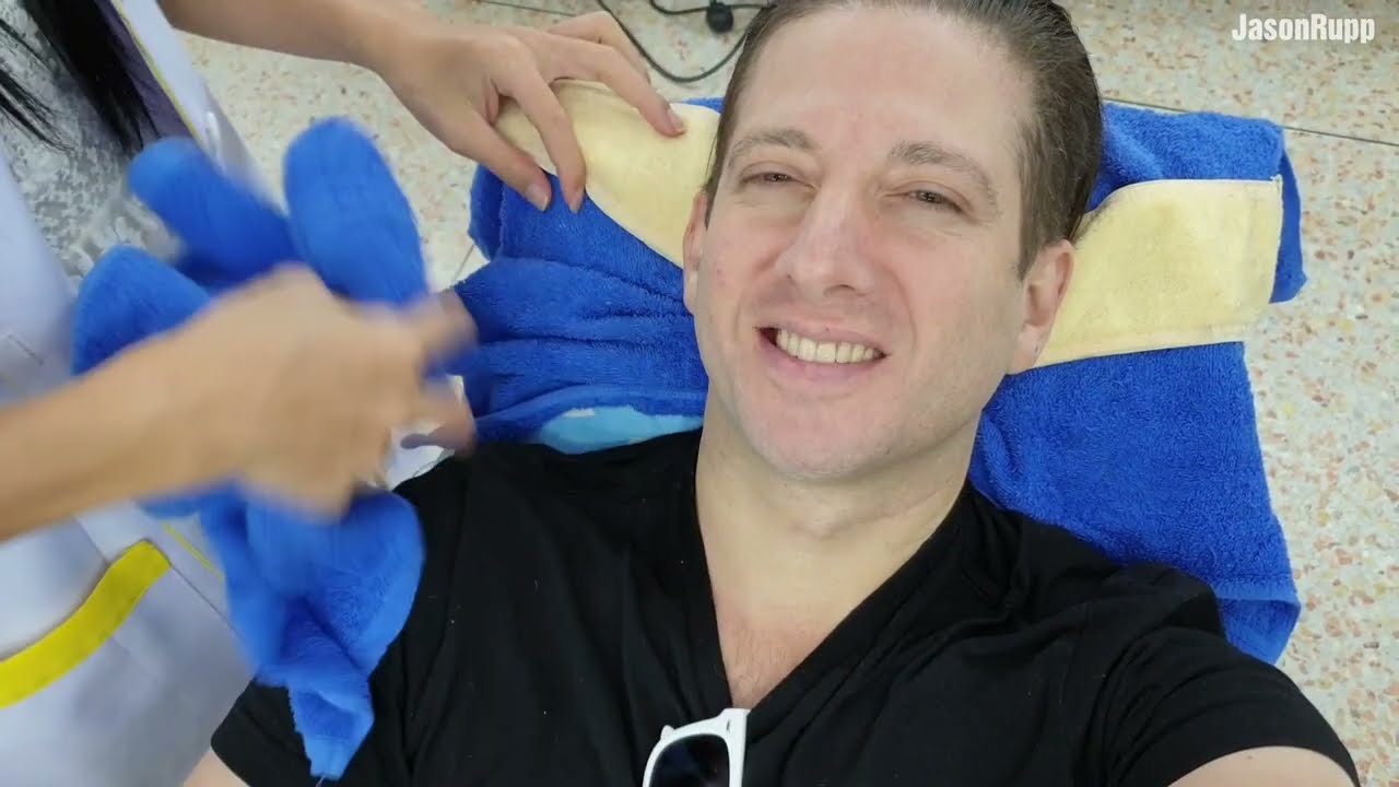 💈Pattaya has got him!! $4.75 Facial by Female Barber 