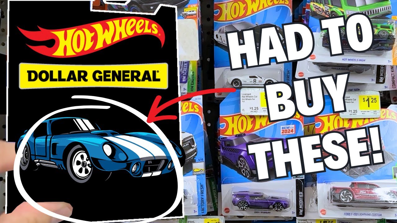 I FOUND THE NEW DOLLAR GENERAL EXCLUSIVE HOT WHEELS!!!