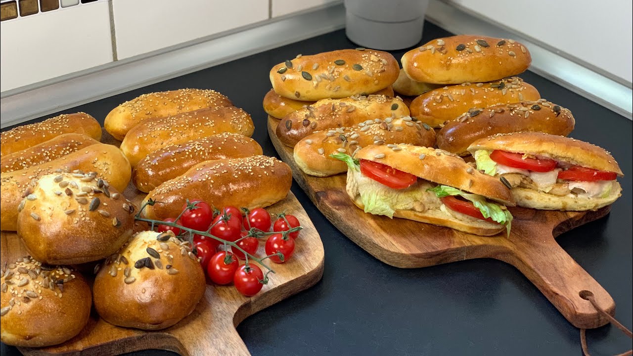 أسهل طريقة لتحضير خبز الساندويش خفيف طري وقطني/ Sandwich 🥪 Brut einfach zu machen