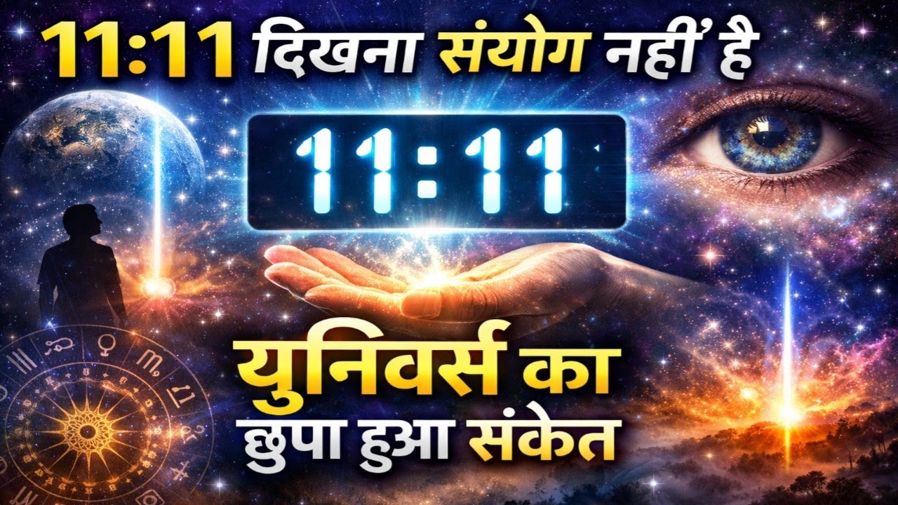 बार बार 11:11 दिखना यूनिवर्स आपसे क्या कहना चाहता है| 11:11 का रहस्य क्या है?|Universe Message