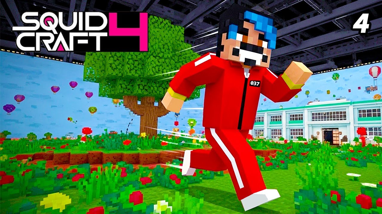 Cuarto Día: Noche, Lobo y Pato, Pato, Pato, Pato, Pato, Pato... | SQUID CRAFT GAMES 4 #4