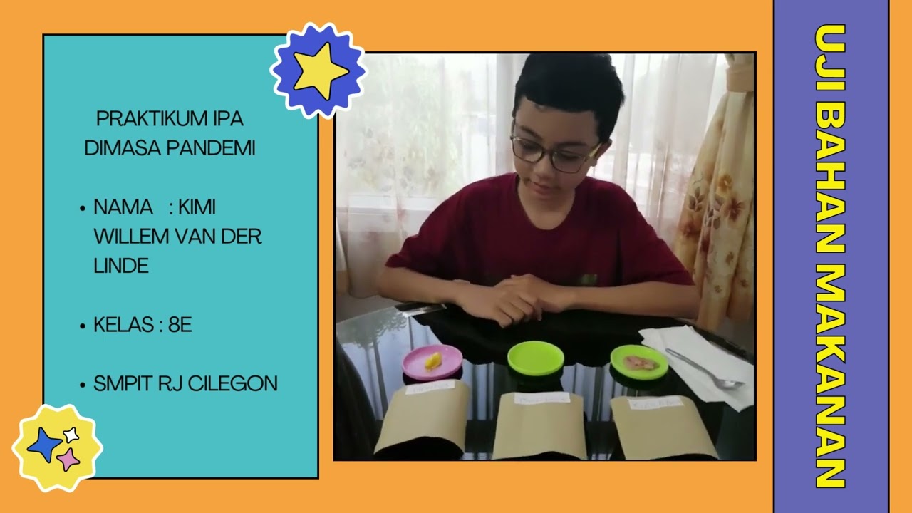 PROJEK PRAKTIKUM UJI BAHAN MAKANAN KARBOHIDRAT, LEMAK, PROTEIN, DAN GLUKOSA