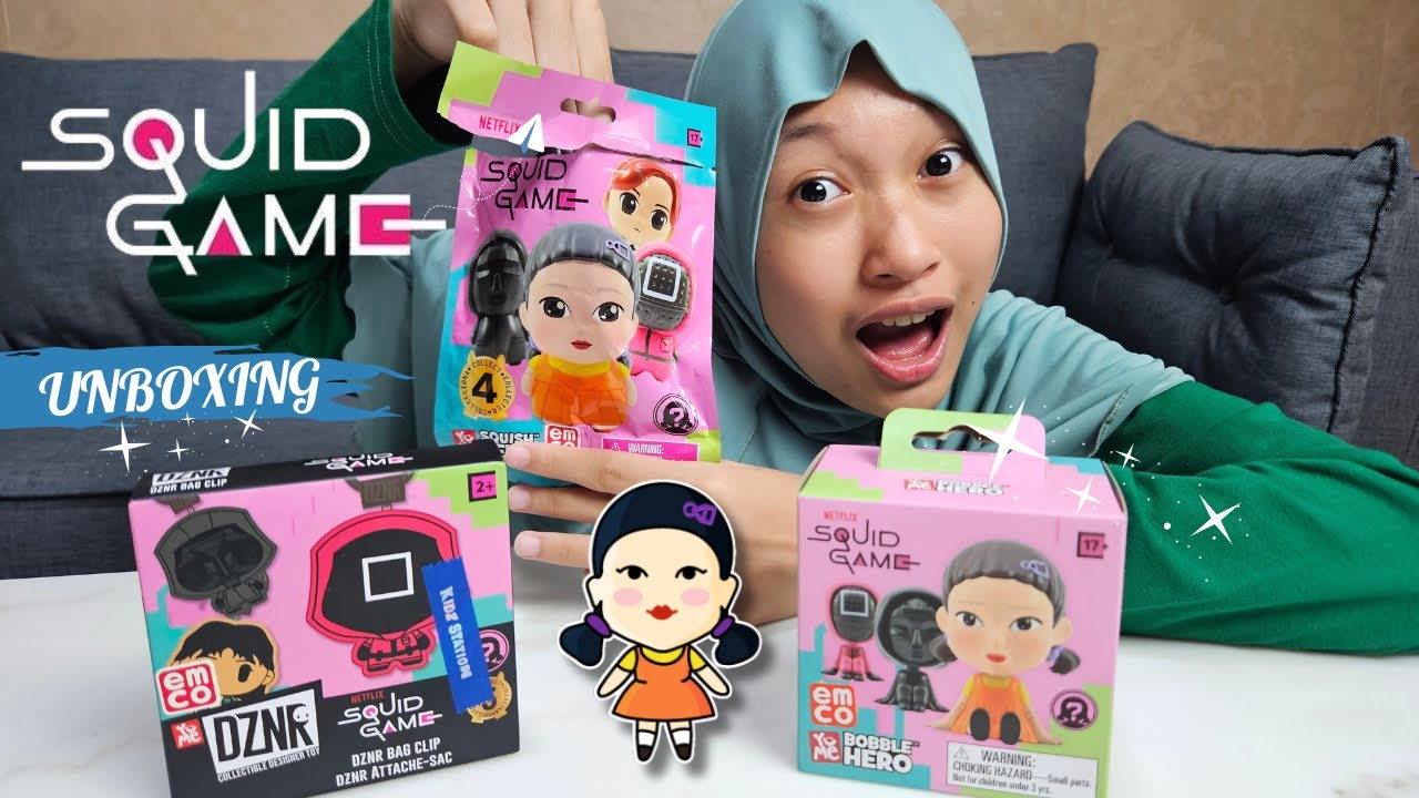 Aqilla Borong Squid Game Mystery Box Viral di Netflix &hearts; Aqilla's Diary