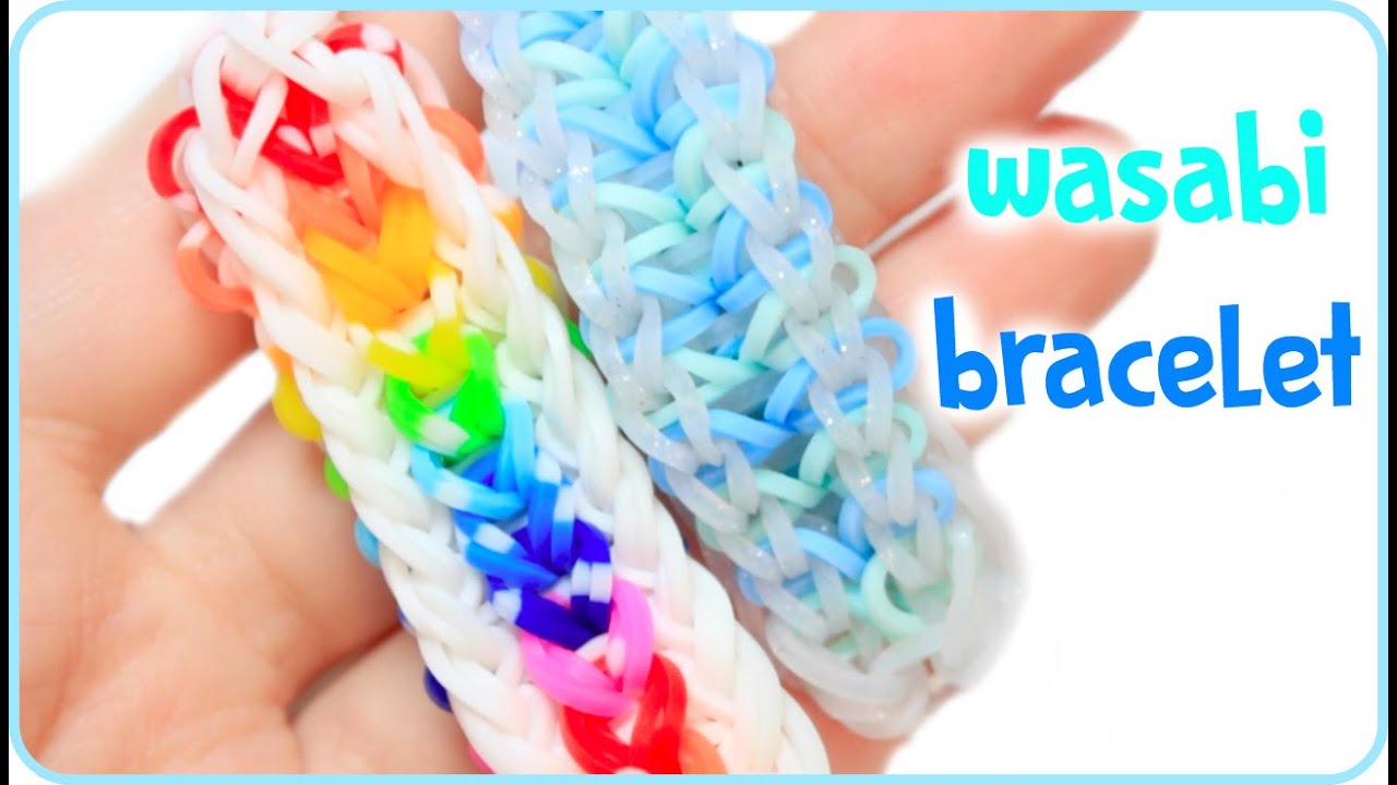 Wasabi Bracelet | HD Rainbow Loom Tutorial | One Loom