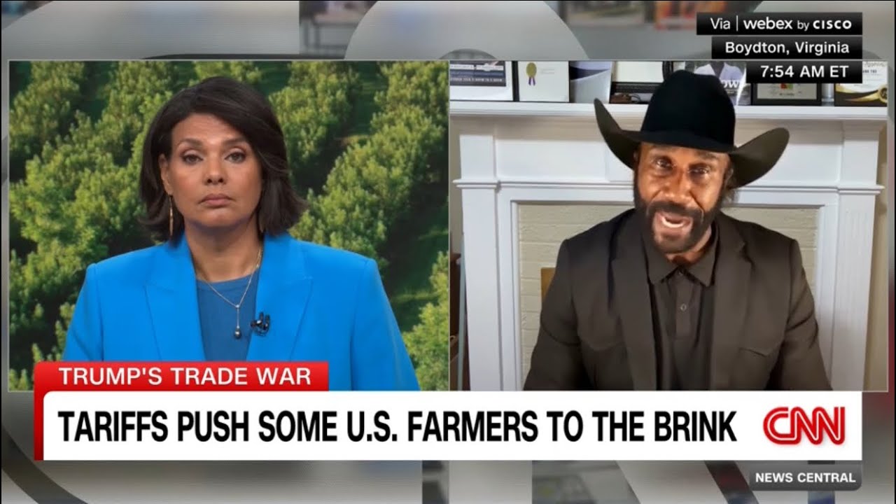 NBFA President, John Boyd: Tariffs Are Pushing Farmers To The Brink, Calls for Farm Moratorium |CNN 