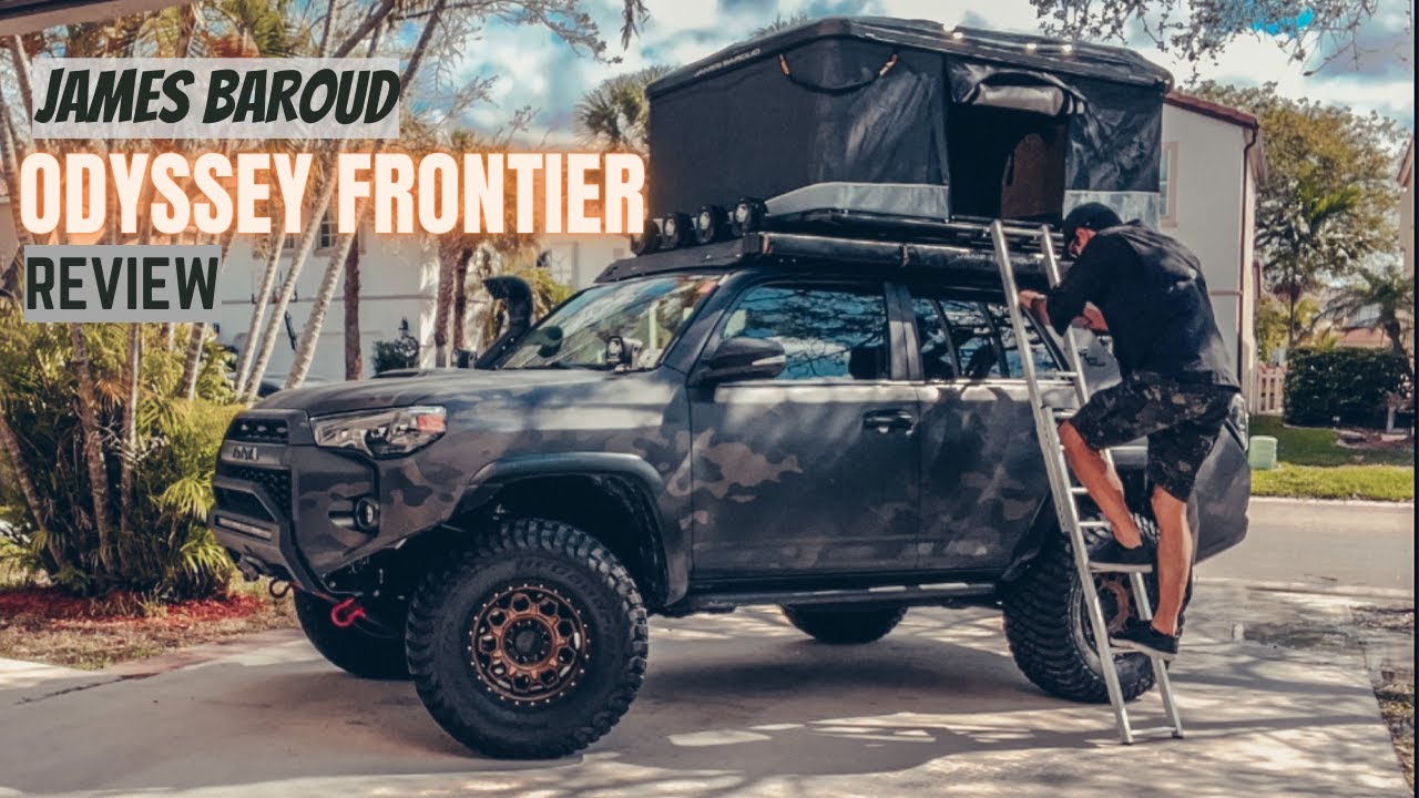 James Baroud Odyssey - the new frontier series / review & accessories/ Crossbars Tent