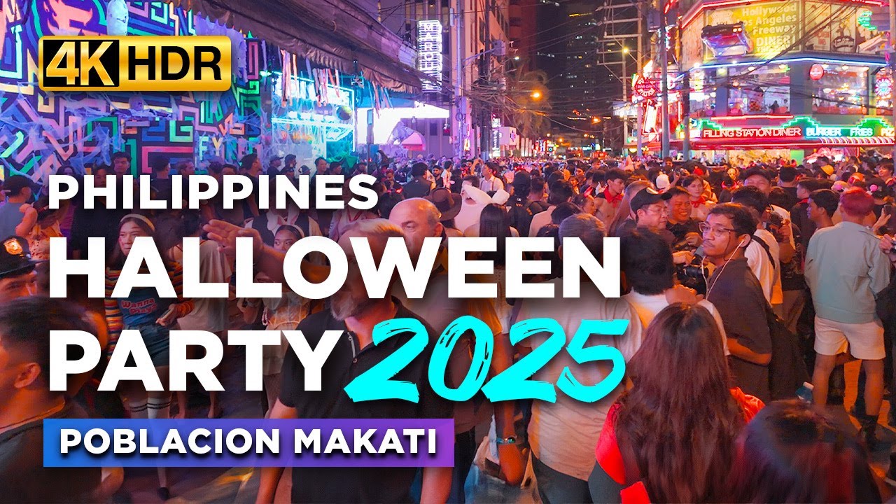 The BIGGEST Halloween Party in the Philippines! | 2025 POBLACION Halloween Party in Makati City