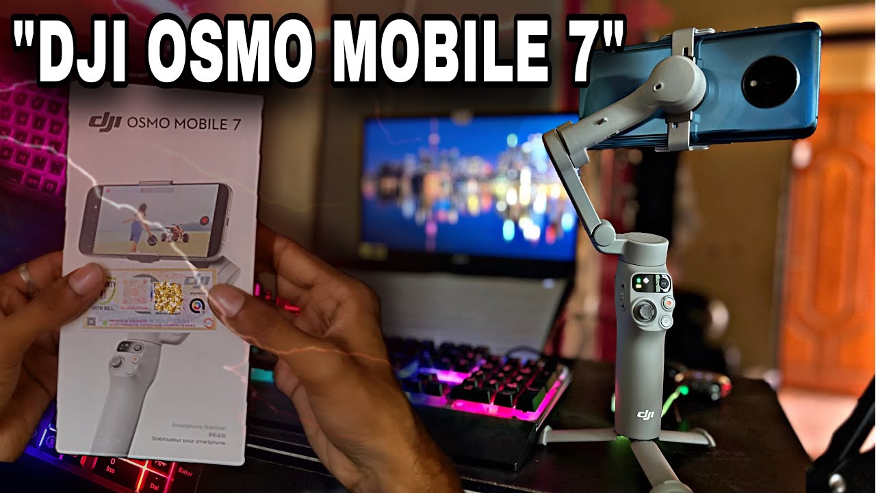 DJI Osmo Mobile 7📸 Worth It? #tamil #djiosmomobile7 #unboxing #review
