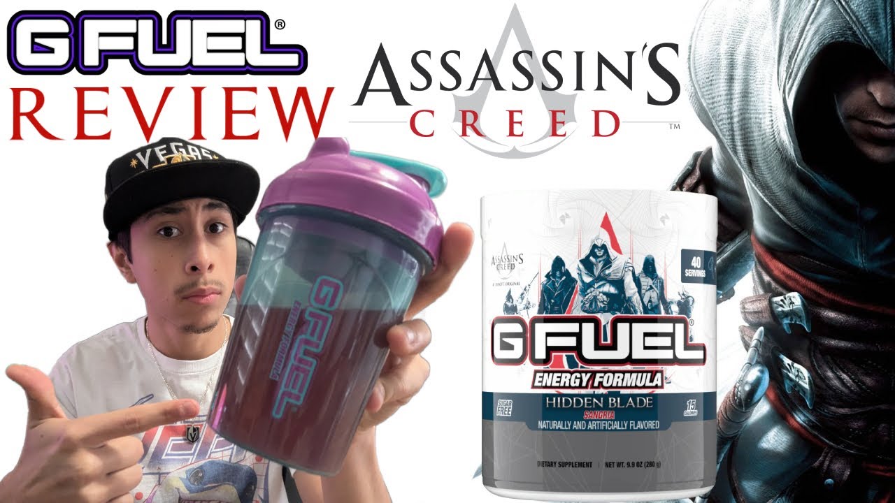 GFUEL x Assassin's Creed Hidden Blade (Sangria) Review