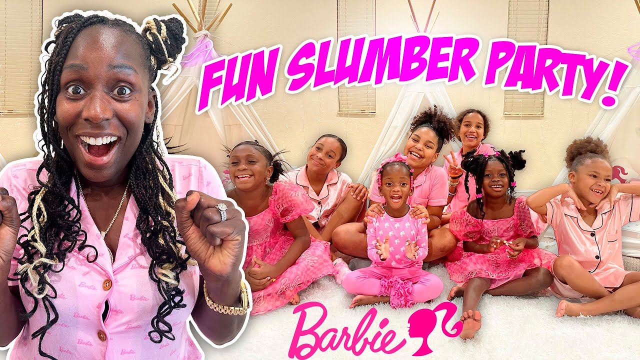 Our EPIC BARBIE SLUMBER PARTY!