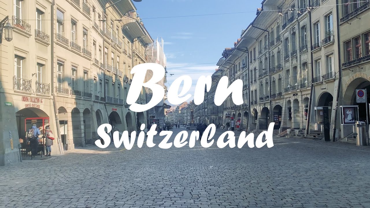 겨울의 베른 구시가지 산책｜스위스 브이로그