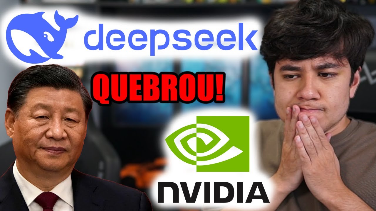 COMO A DEEPSEEK QUEBROU A NVIDIA E A BOLSA AMERICANA!