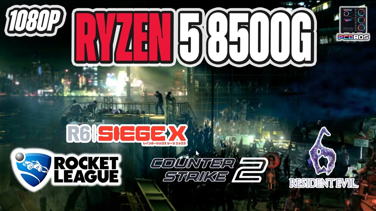 Ryzen 5 8500G Benchmarks - NO GPU - 4 Games Tested