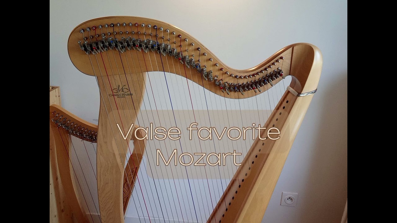 Valse favorite de Mozart à la harpe