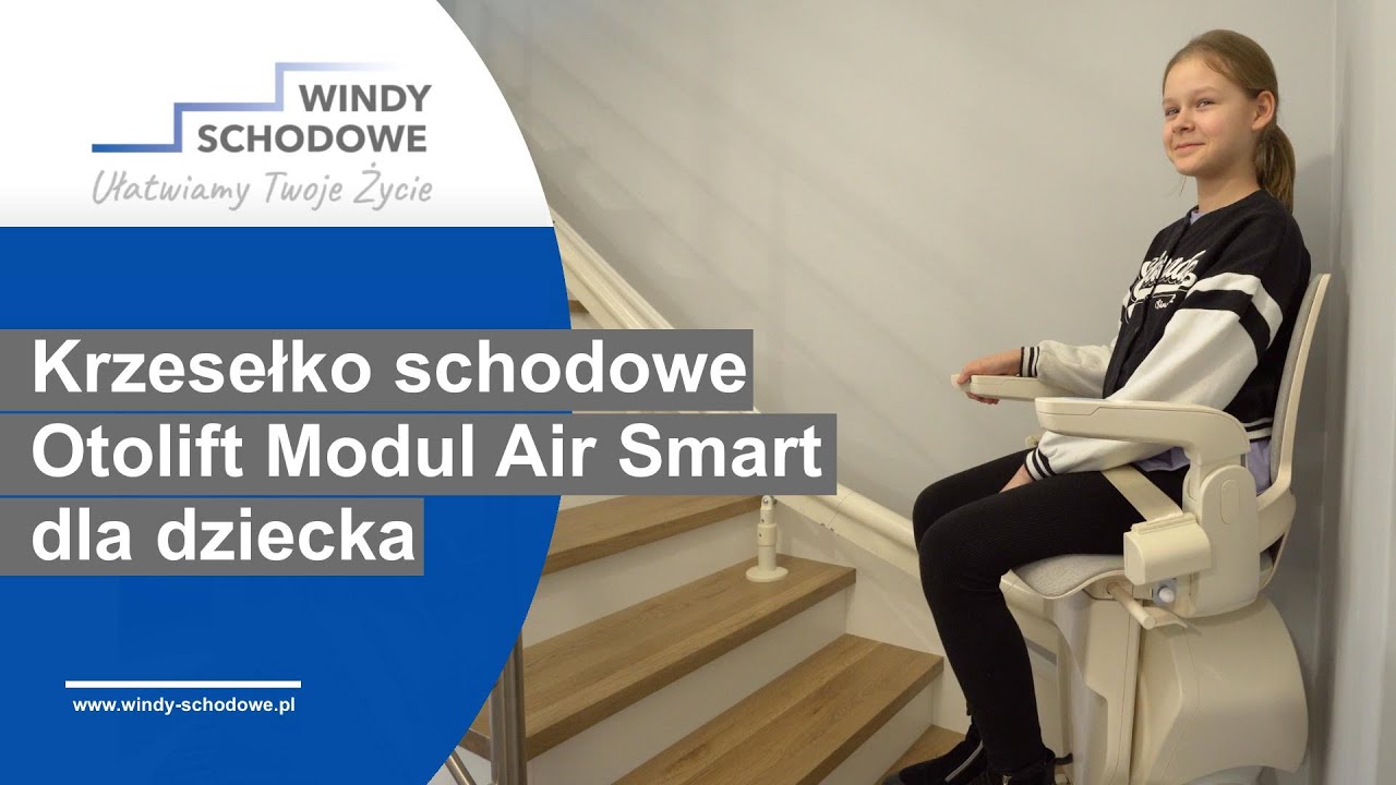 Otolift Modul Air Smart   krzesełko schodowe dla dziecka