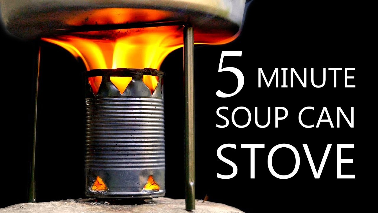 How To Make A Soup Can Stove