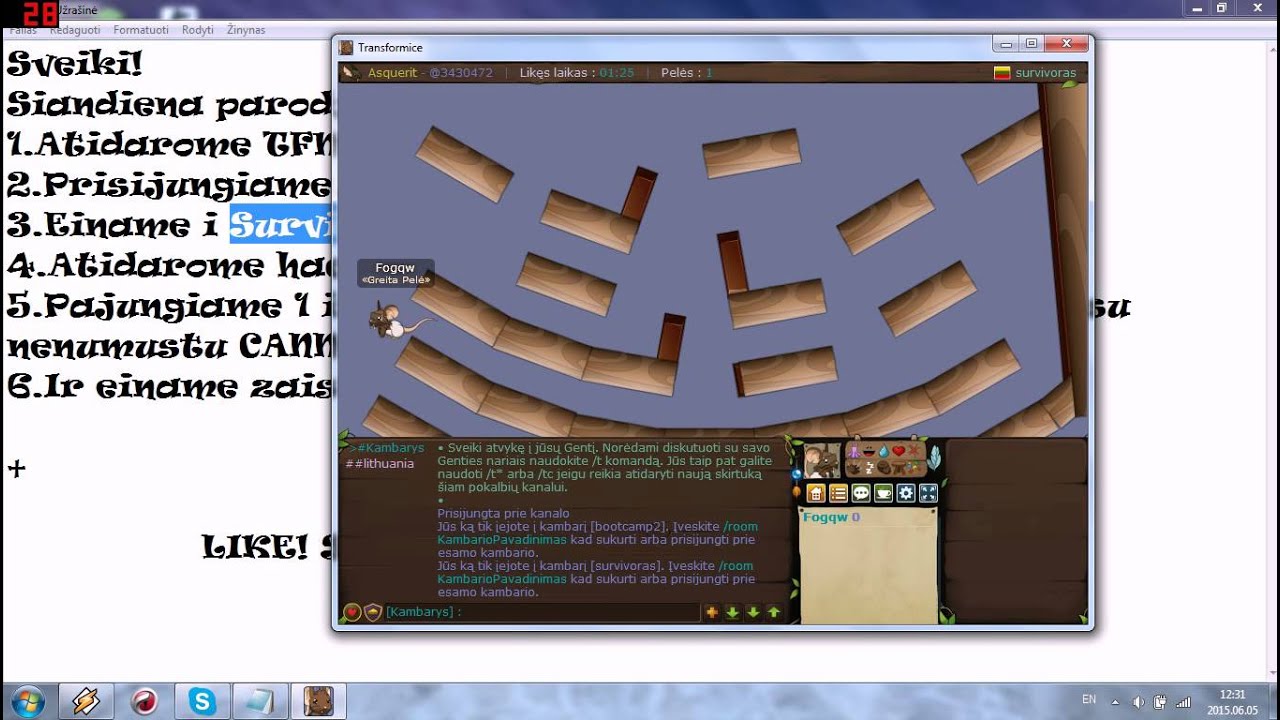 Transformice-TFM Survivor hack 2015 + DOWNLOAD