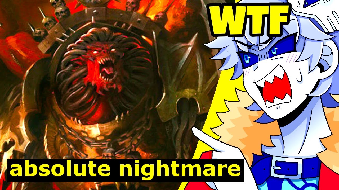 100% Blind Reaction to ANGRON Story & Warhammer 40k Lore. He BROKE Me.