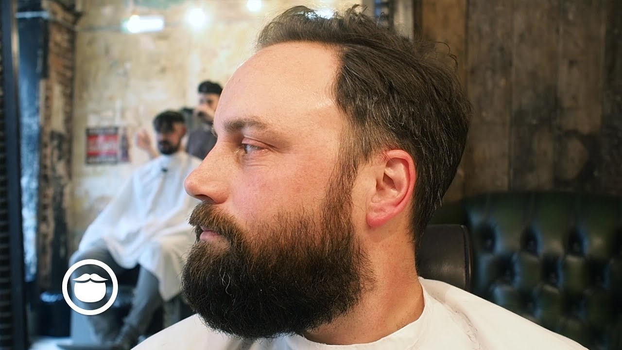 Low Maintenance Beard Trim with Natural Shape