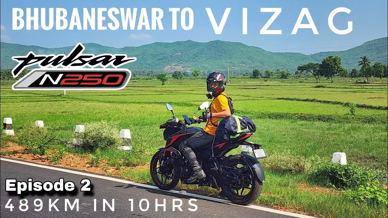 Bhubaneswar to Vizag - Long ride experience on N250 | 500km in just 10 hrs - Motovlog ThrottleTrips