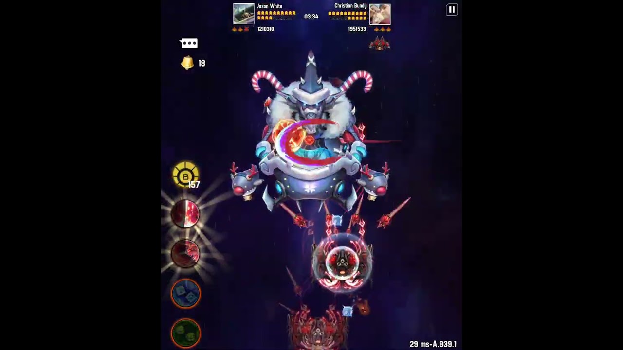 Event Boss Co Op F2s & F3s With Strangers Space Shooter Galaxy Attack 