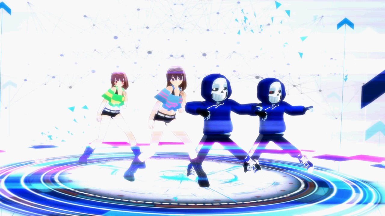 【MMD-Undertale】Monster - Dia & Meg Remix【Dancetale】
