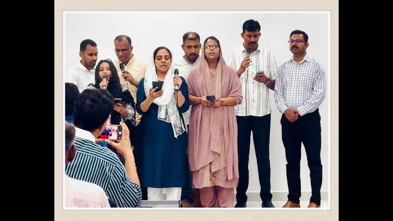 ആരാധ്യനെ സമാരാധ്യനെ ആരിലും ഉന്നതൻ | Aaradhyane Samaradhyane | AG Choir Bahrain