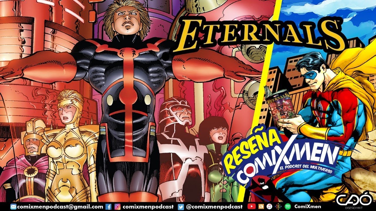 Eternals &iquest;El C&oacute;mic que Debes Leer Antes de la Pel&iacute;cula? Marvel Deluxe SMASH Rese&ntilde;a Review ComiXmen