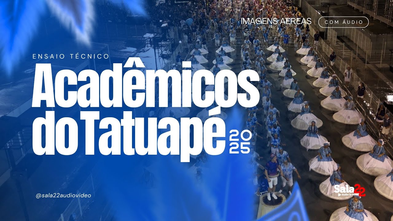 ACADÊMICOS DO TATUAPÉ 4K - DRONE SALA22