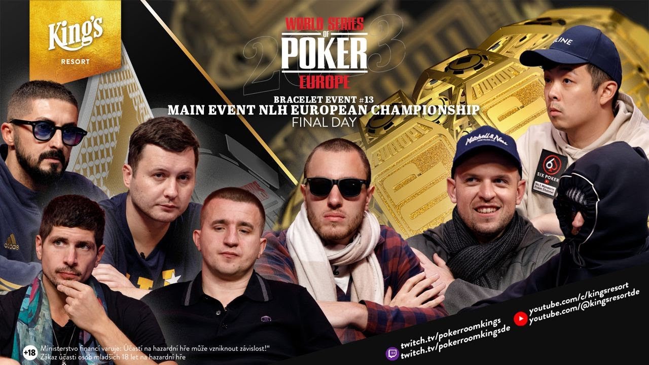 🏆 &euro;1,5M for 1st! Final Table of &euro;10.350 WSOP Europe NLH Main Event #13 | 2023