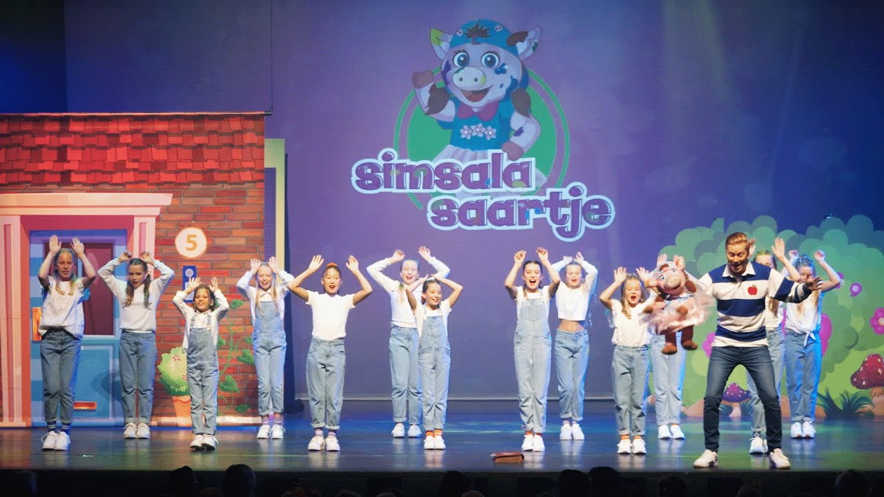 HET SIMSALA SAARTJE LIED 🎶🎭  | SIMSALA SAARTJE 🐽 |  Uit de theatershow 'Ridder Rommelkont'