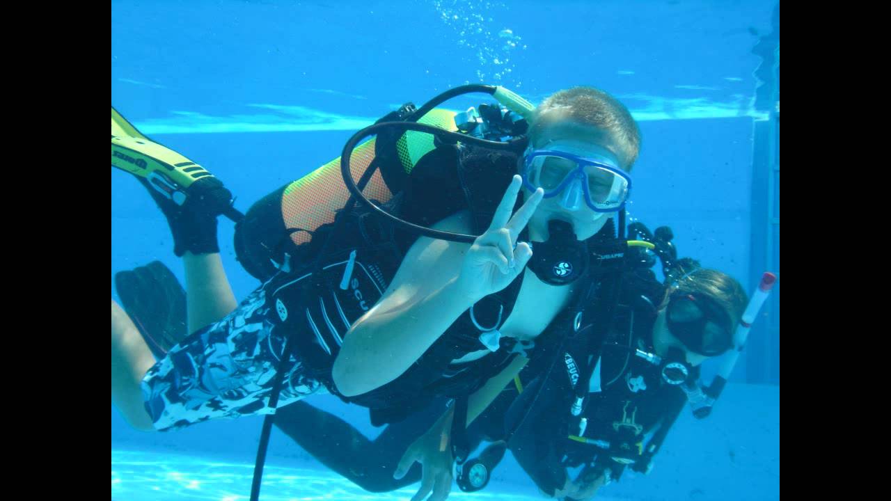 Tauchschule AQUAplus Wehr: Schnuppertauchen im Freibad Tiengen
