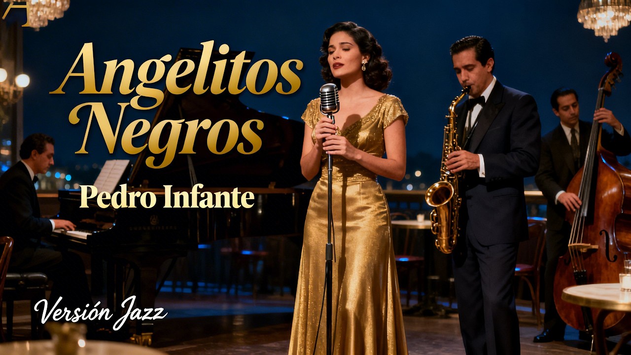 Angelitos Negros – Pedro Infante | Cover Bolero Jazz | Jazz Latino y Música Romántica